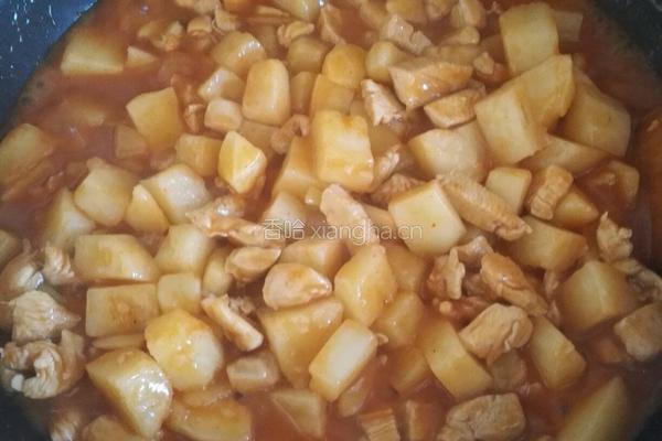 咖喱土豆鸡块的做法图解15