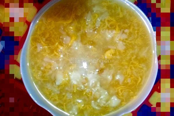红糖姜水甜酒鸡蛋汤的做法图解9