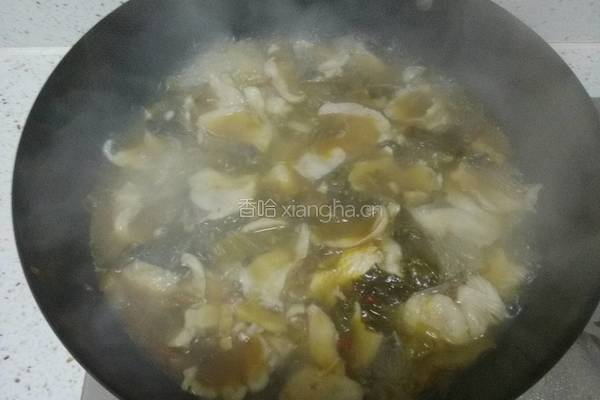 酸菜鱼的做法图解5