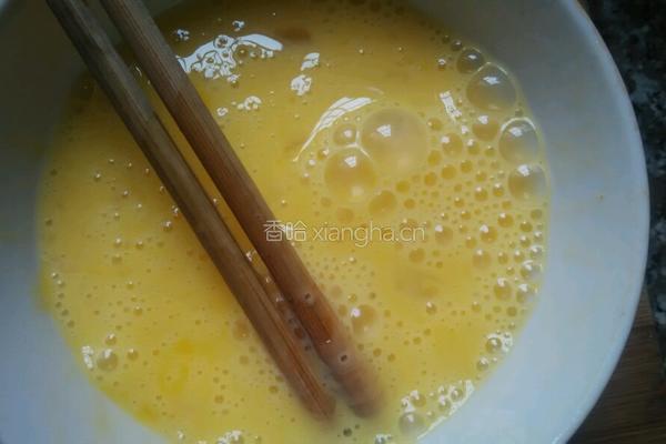韭菜苔炒鸡蛋的做法图解3