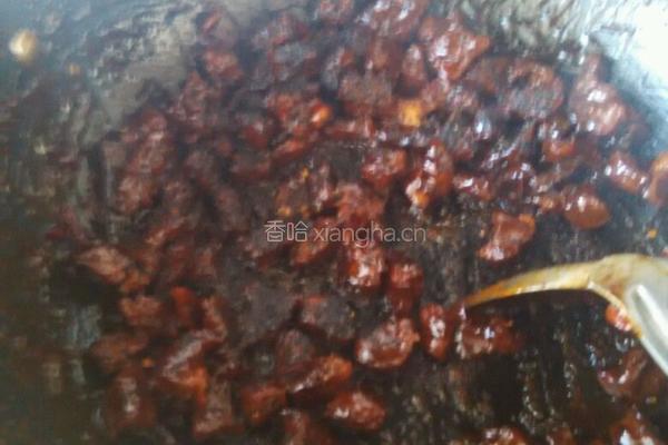 香辣牛肉粒的做法图解8
