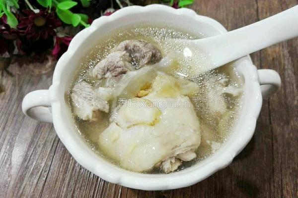 鱼胶炖鸡汤的做法图解10