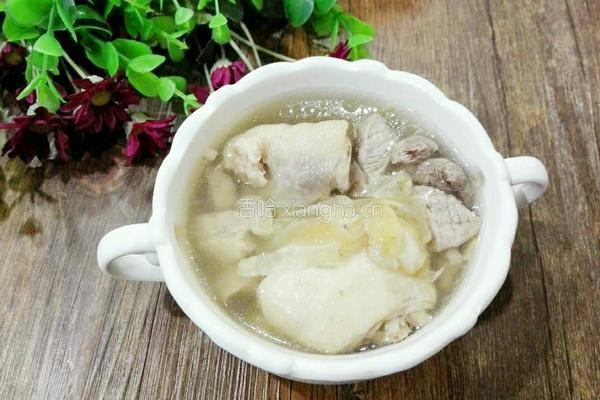 鱼胶炖鸡汤的做法图解9