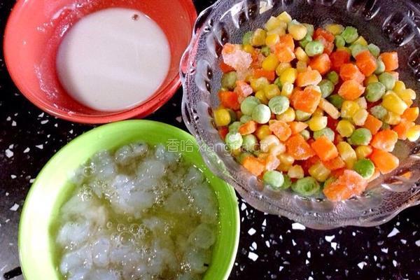 节节高升 黄瓜酿虾仁时蔬的做法图解8
