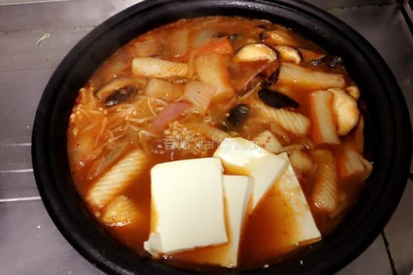 茹果妈妈韩式泡菜锅的做法图解8