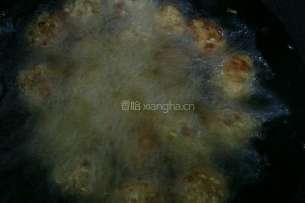 红烧萝卜丸子的做法图解4
