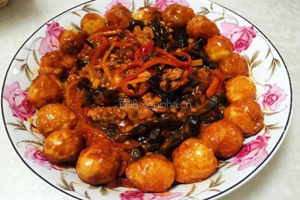 金玉满堂（鱼香鹌鹑蛋）