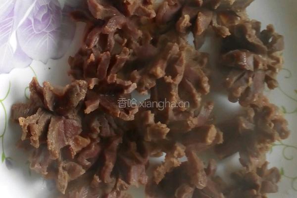 青红椒炒鸭胗的做法图解8