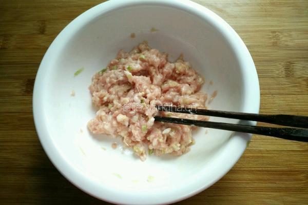 珍珠豆腐元子的做法图解4