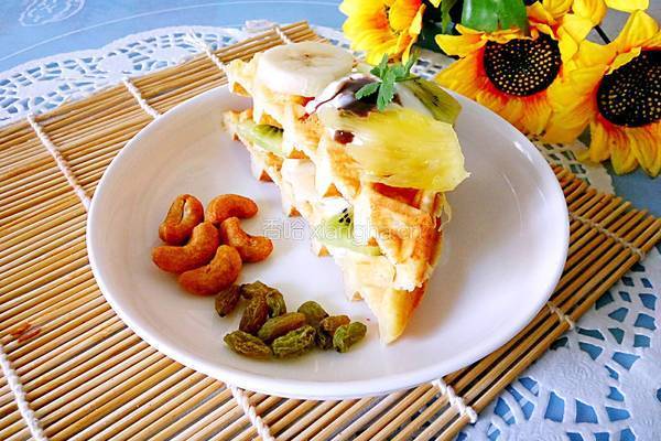 快手华夫饼的做法图解18