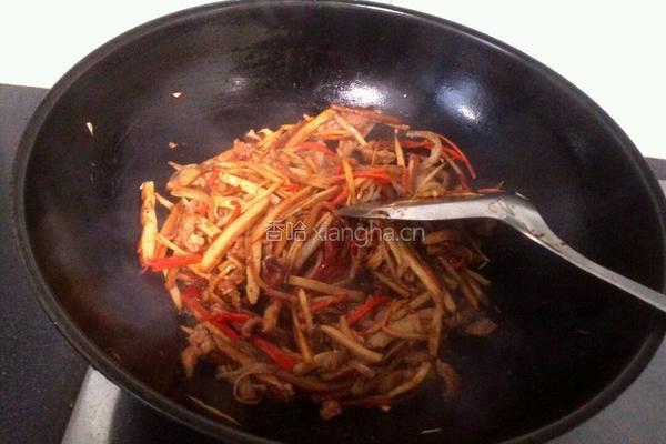 美味小炒丝的做法图解3