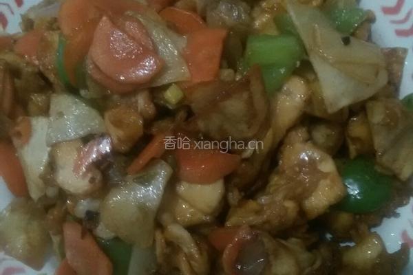 过肉土豆片