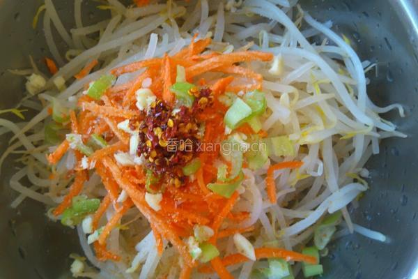 凉拌豆芽的做法图解5