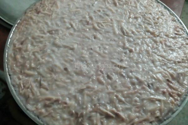 香芋头粿的做法图解6