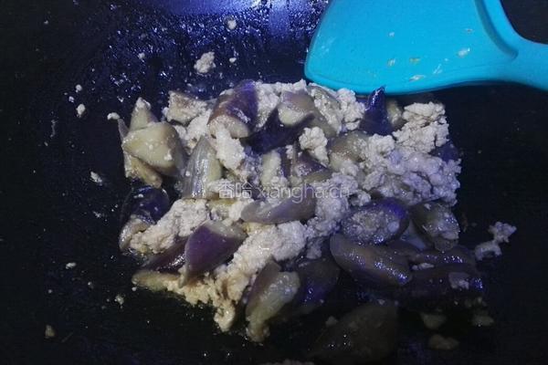肉末茄子的做法图解10