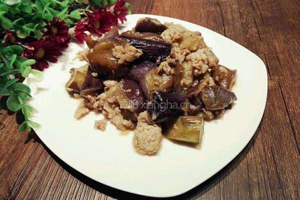 肉末茄子的做法图解12