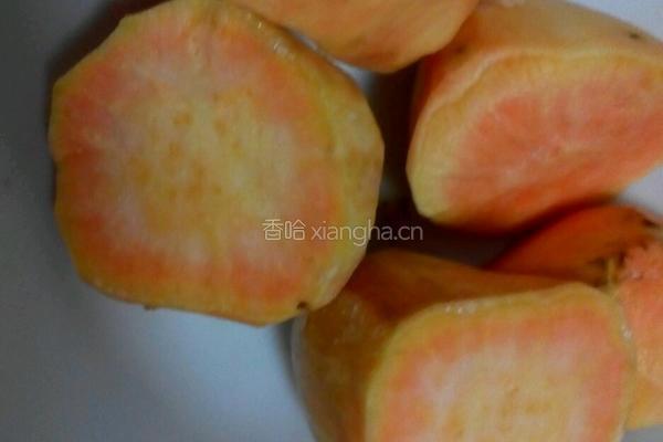 山药泥&红薯泥的做法图解2
