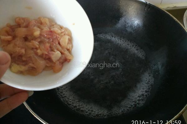 黑米卷饼-鸡丝豆芽馅的做法图解5
