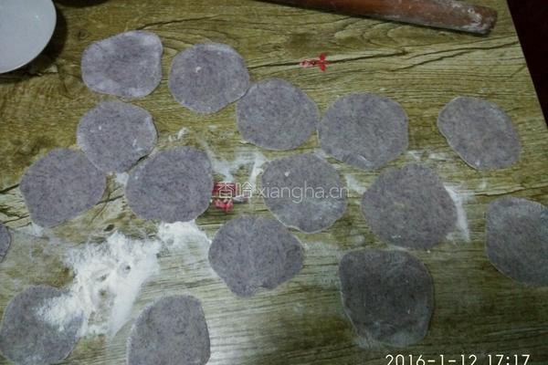 黑米卷饼-鸡丝豆芽馅的做法图解17