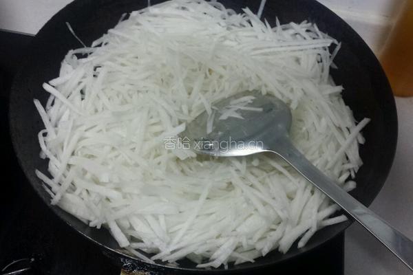 香酥萝卜饼的做法图解4