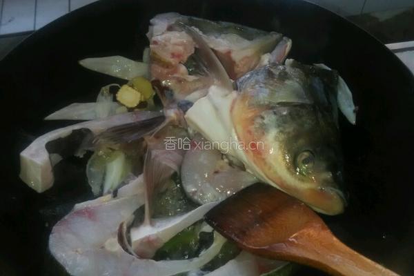 家炖白鲢鱼的做法图解5