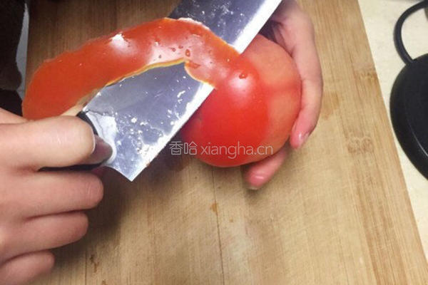 番茄玫瑰花的做法图解3