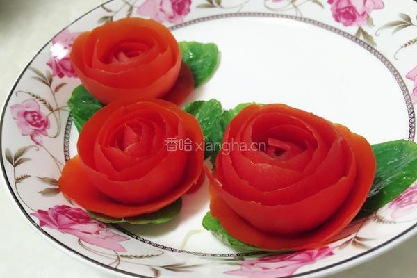 番茄玫瑰花的做法图解11