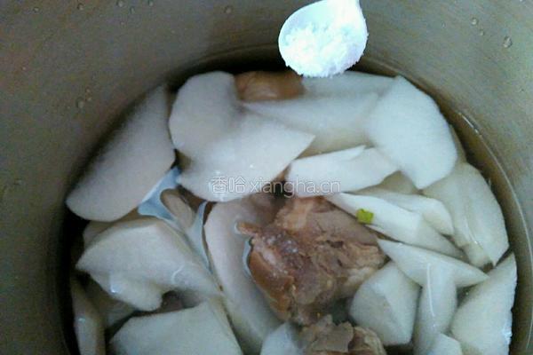 萝卜炖羊腿的做法图解8