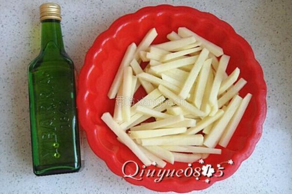 空气炸锅版炸薯条的做法图解5