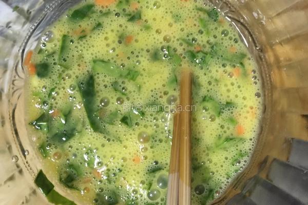 蔬菜鸡蛋饼的做法图解3
