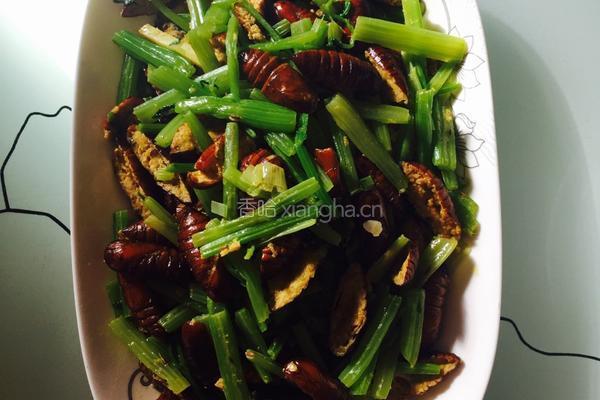 干煸茧蛹