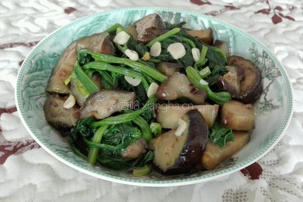 茄子炒菠菜