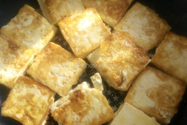 香煎豆腐的做法图解5