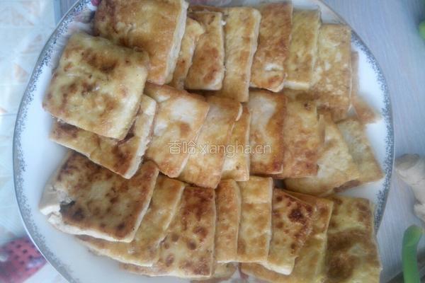 香煎豆腐的做法图解8