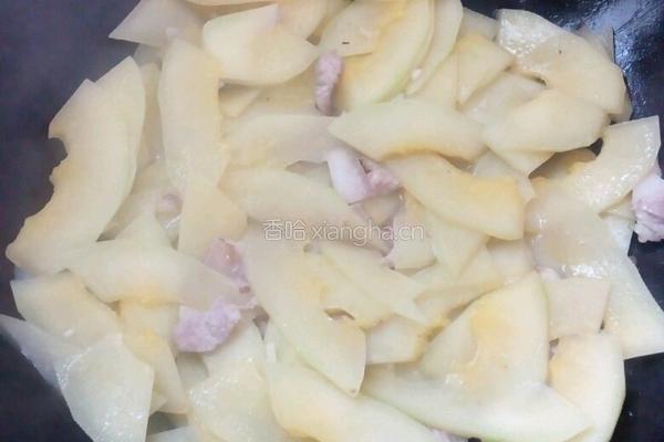 炒木瓜的做法图解6