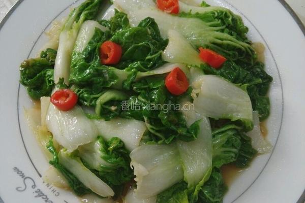 耗油小白菜的做法图解5
