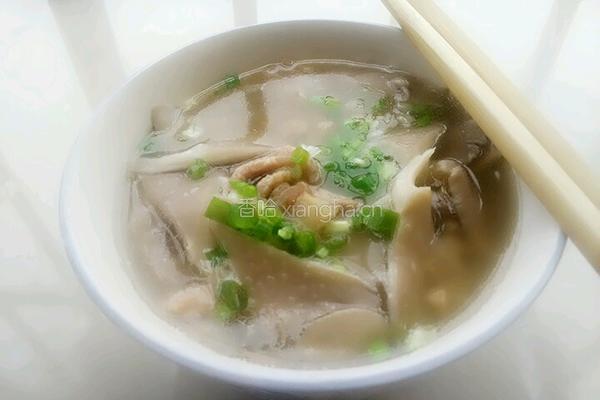 平菇瘦肉汤的做法图解7