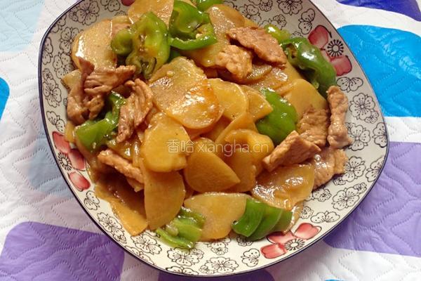 青椒土豆肉片的做法图解7