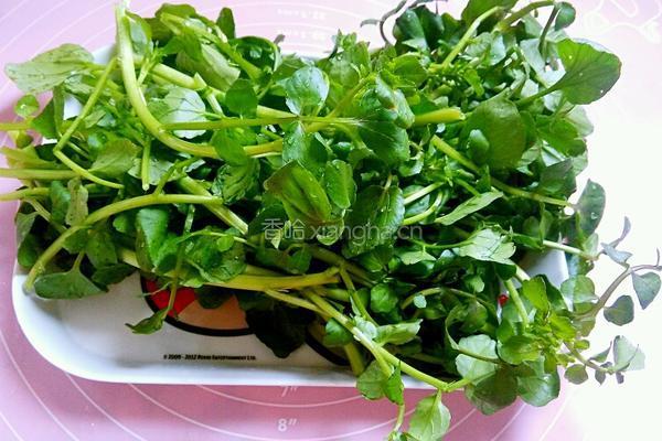 西洋菜香菇汤的做法图解1