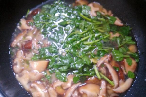西洋菜香菇汤的做法图解8