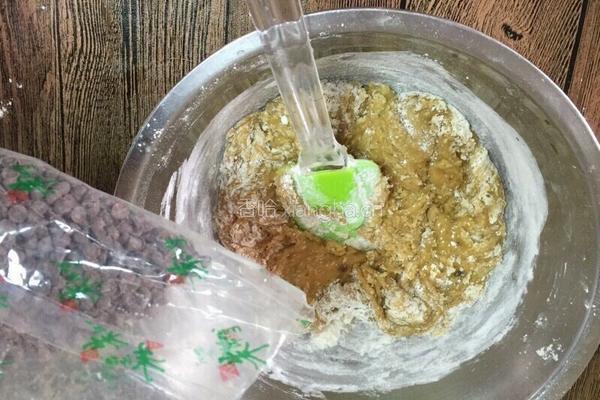 巧克力豆曲奇饼干的做法图解8