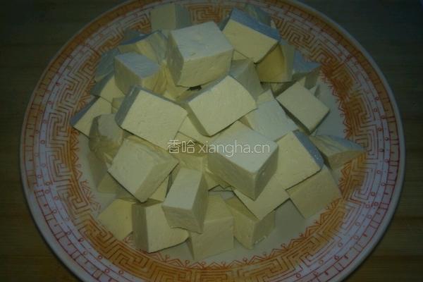 红烧豆腐的做法图解2