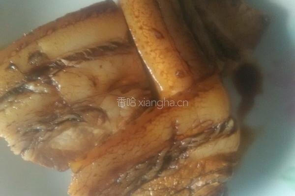 梅菜扣肉的做法图解4