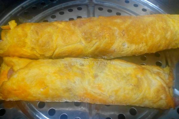 鸭卷鲜扣碗的做法图解5