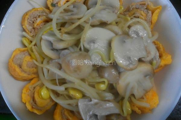 鸭卷鲜扣碗的做法图解11