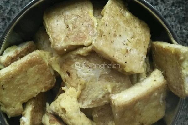 香煎豆腐的做法图解4