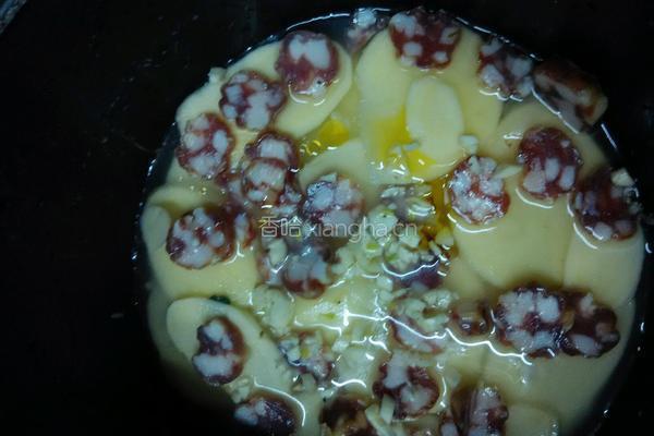 土豆腊味饭（电饭锅版）的做法图解9
