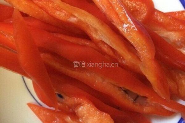 有机花菜炒肉的做法图解7