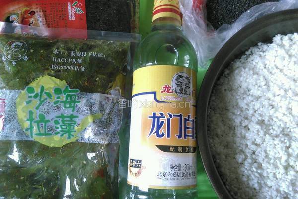海藻寿司的做法图解1