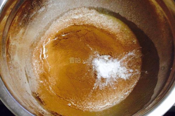 蜜豆可可玛芬的做法图解4